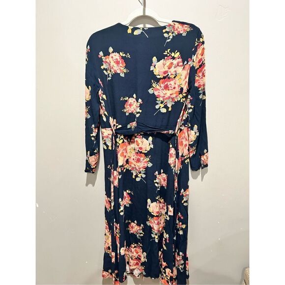ZARA floral wrap Dress - Picture 6 of 6